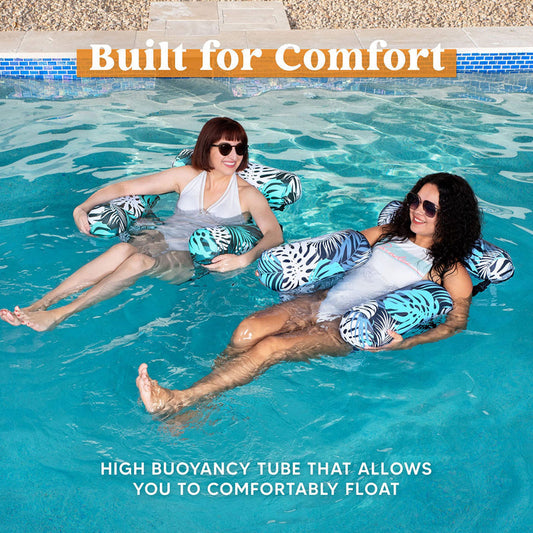 🏊🏻♂️ Opblaasbare Drijvende Stoel voor Zwembad | Comfortabel Relaxen op het Water – Perfect voor de Zomer – Nu 50% Korting