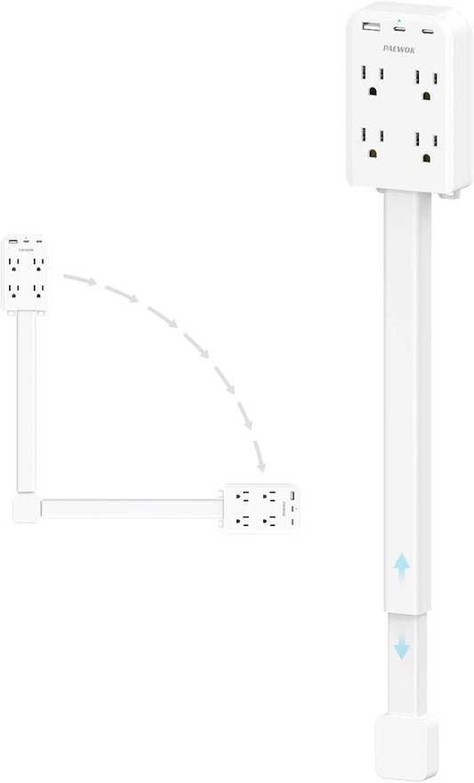 Rotating USB Power Strip