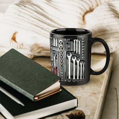 ✨3D Mechanische Gereedschapskist Koffiemok Set