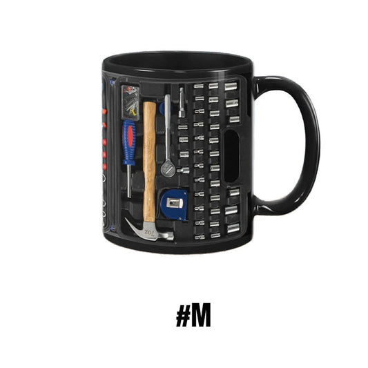 ✨3D Mechanische Gereedschapskist Koffiemok Set