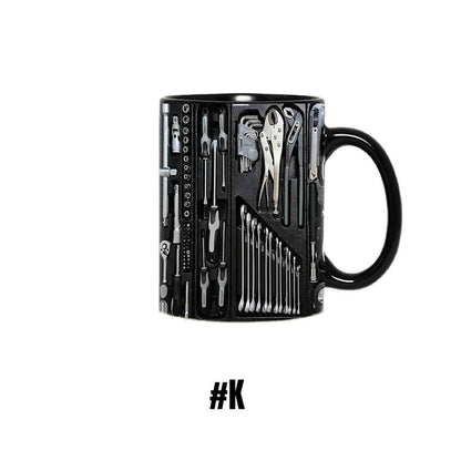 ✨3D Mechanische Gereedschapskist Koffiemok Set