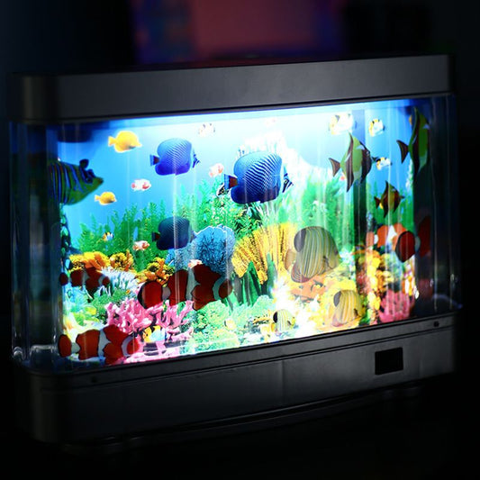 🎁 Gift Idea – Tropical Fish Aquarium Lamp 🐠