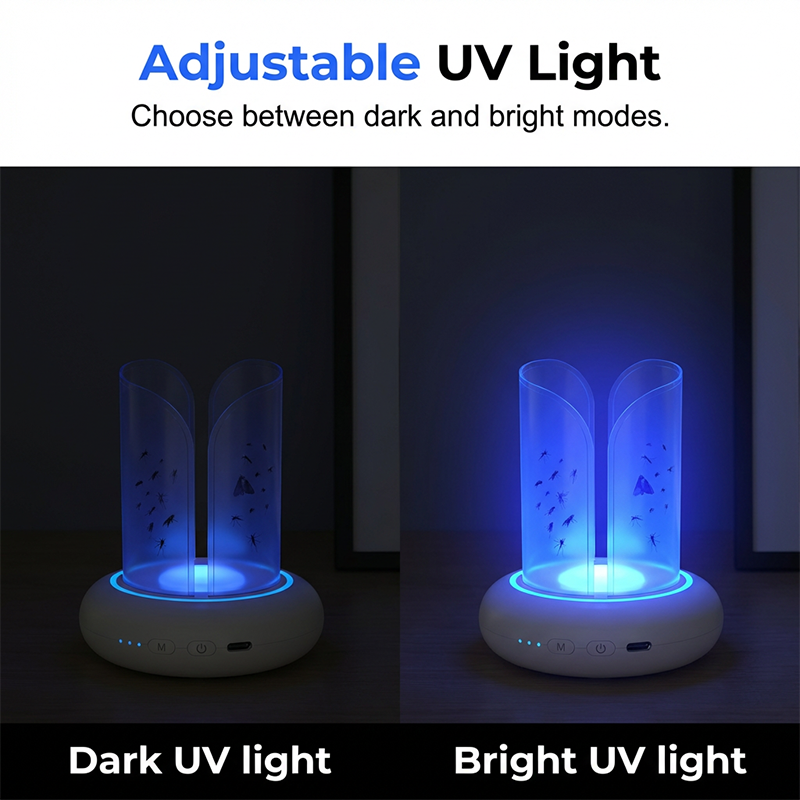 💨360° UV-led-lamp voor het vangen van muggen en vliegen💡✨