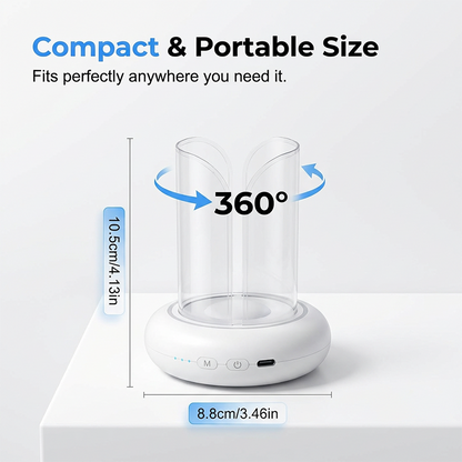 💨360° UV-led-lamp voor het vangen van muggen en vliegen💡✨