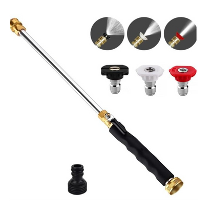 💦 TIJDELIJKE AANBIEDING: 50% KORTING! 🚿 Hogedrukspuit – 3 verwisselbare sproeiers, duurzame aluminiumlegering & krachtig ✨