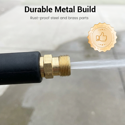💦 TIJDELIJKE AANBIEDING: 50% KORTING! 🚿 Hogedrukspuit – 3 verwisselbare sproeiers, duurzame aluminiumlegering & krachtig ✨